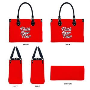 Amoredic Faith Over Fear Tote Bag