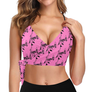 AMOREDIC Barbie Pink Bikini Top