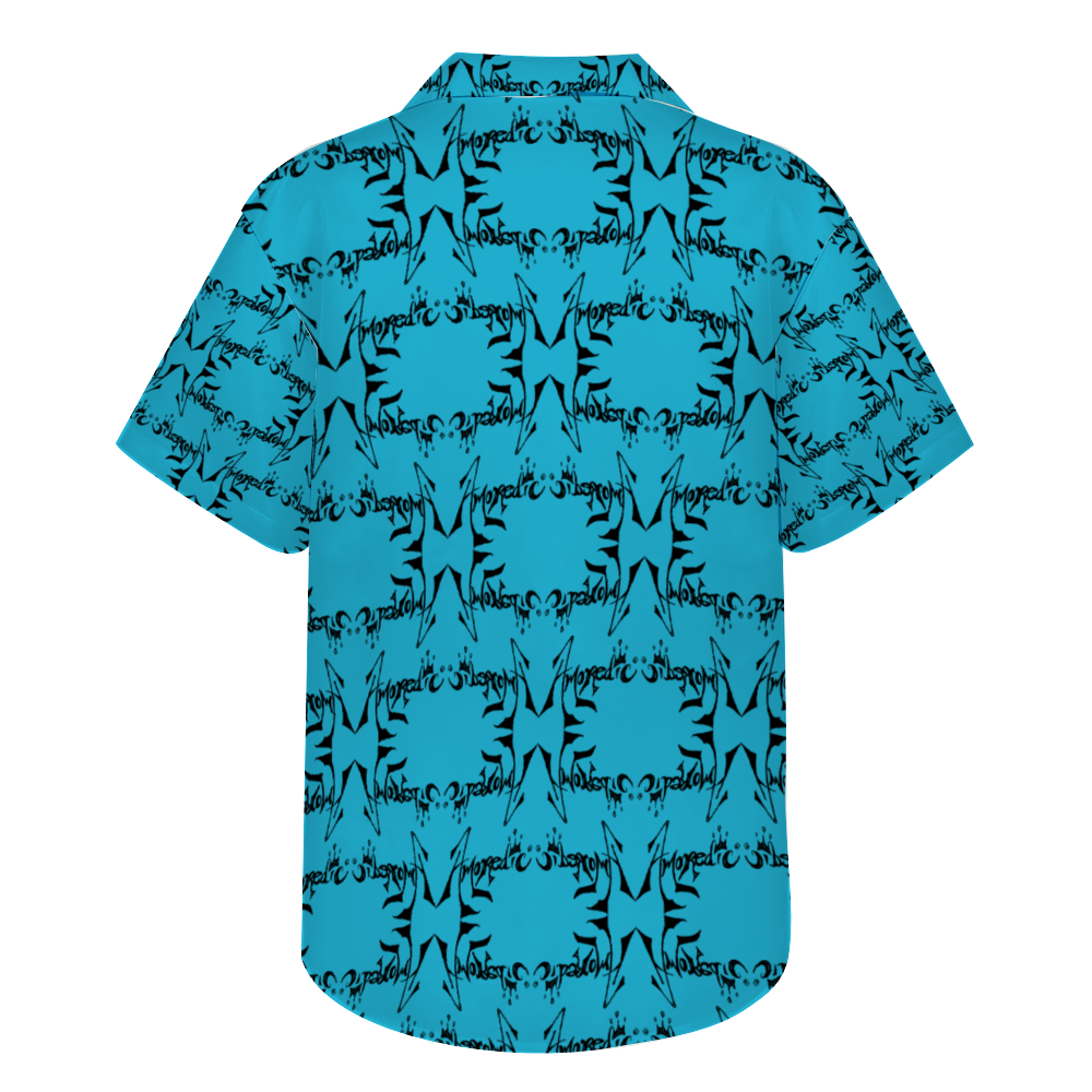 Amoredic Zoo Print Men's Short Sleeve Shirt