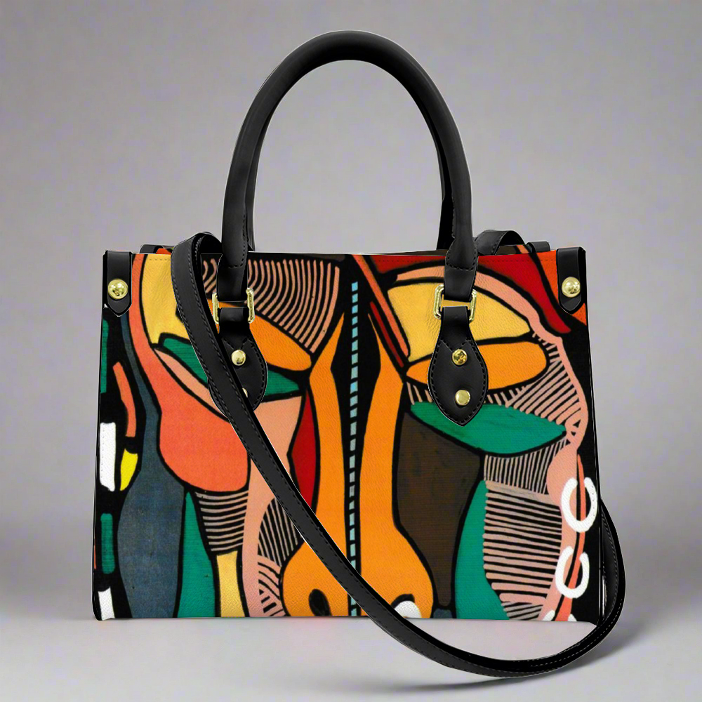 Amoredic Limited Edition Bemba Tribal Vegan Leather Hand Bag