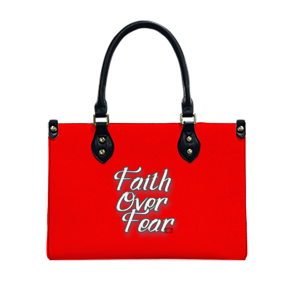 Amoredic Faith Over Fear Tote Bag