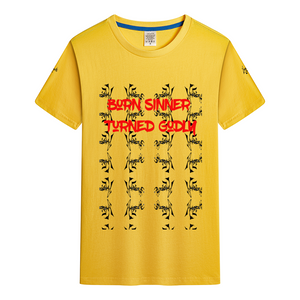 Born Sinner Turned Godly T-shirt