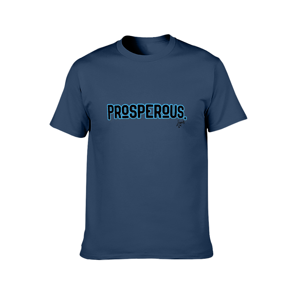 Prosperous Thoughts Cotton Short Sleeve Tee