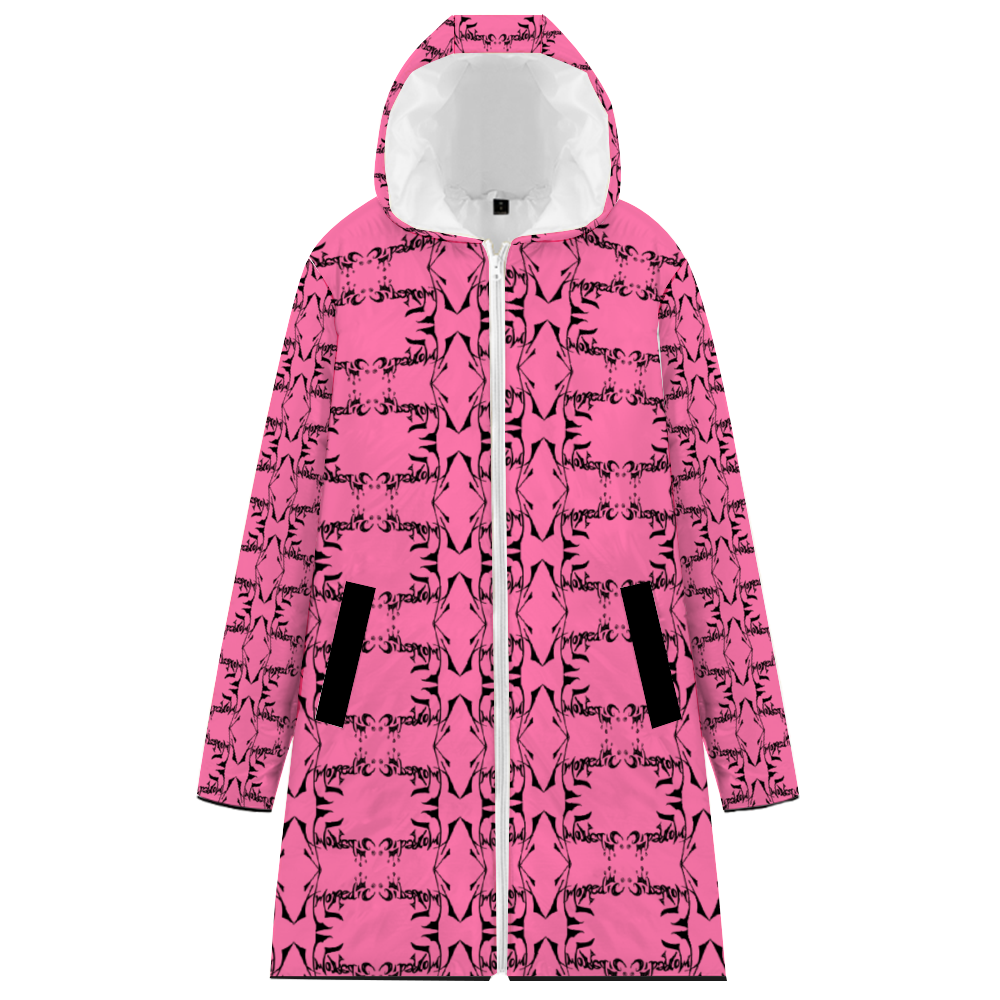 Pink Poppin BubbleGum XLong Coat