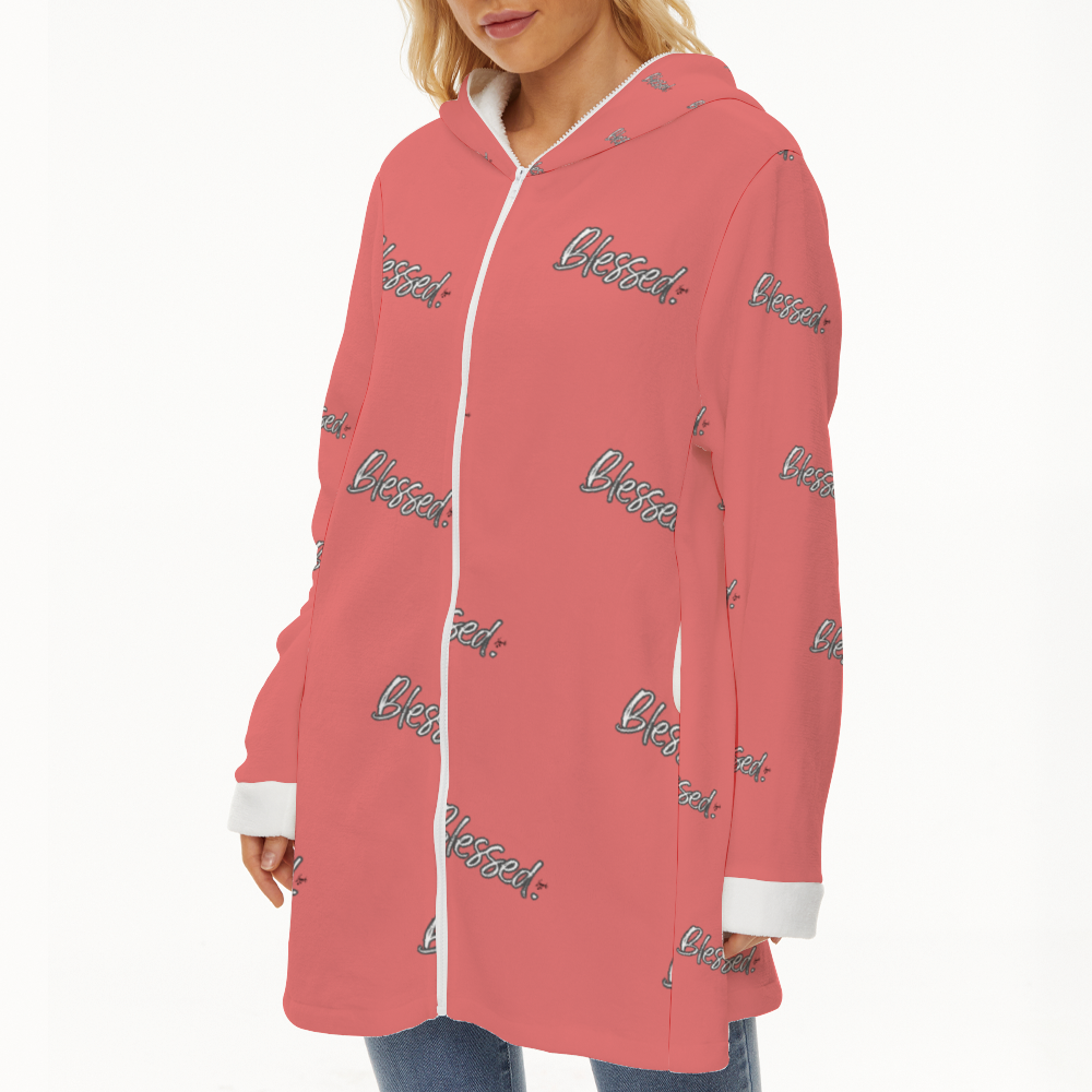 Amoredic Plush  hoodie jacket [250g Flannel] Jacket