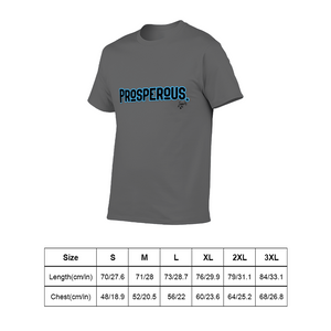 Prosperous Thoughts Cotton Short Sleeve Tee