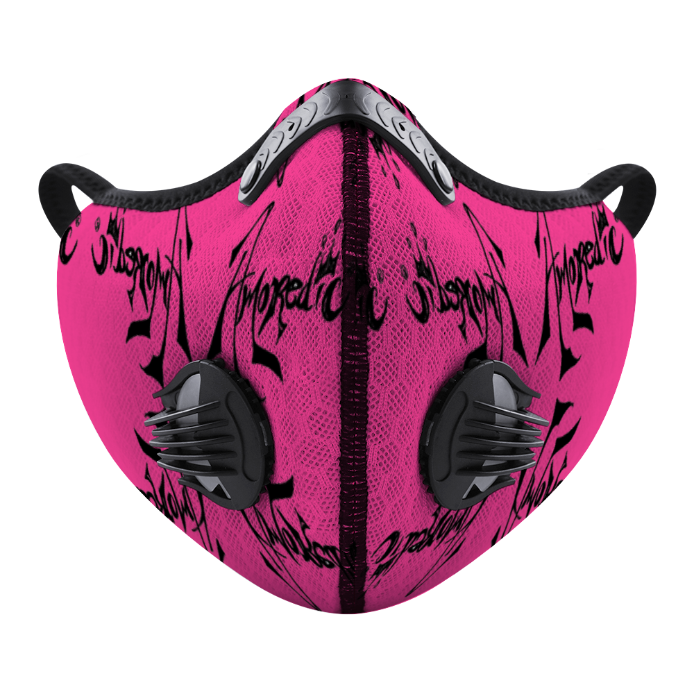 Pink Poppin Protective Mask