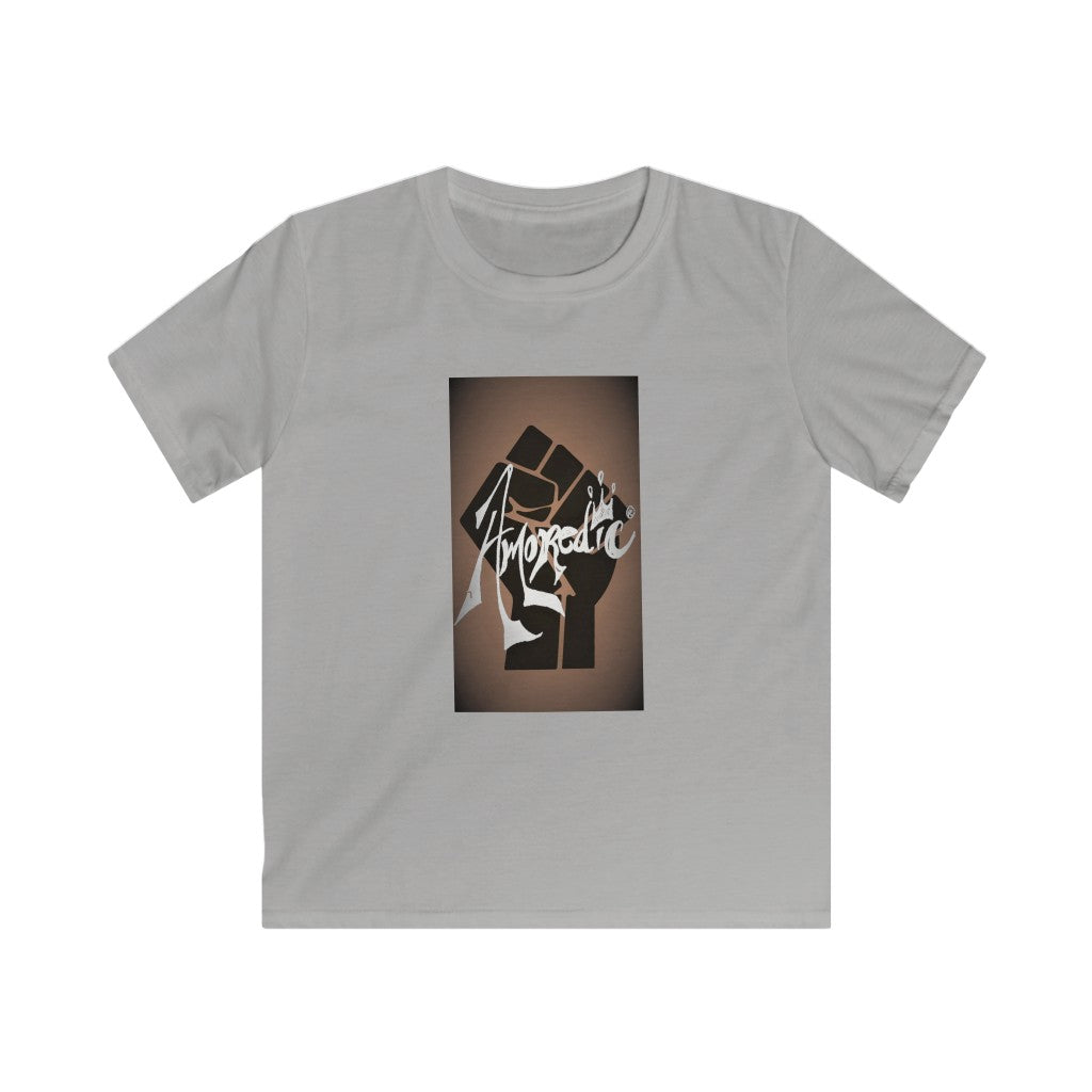 Amoredic Fist Kids Softstyle Tee