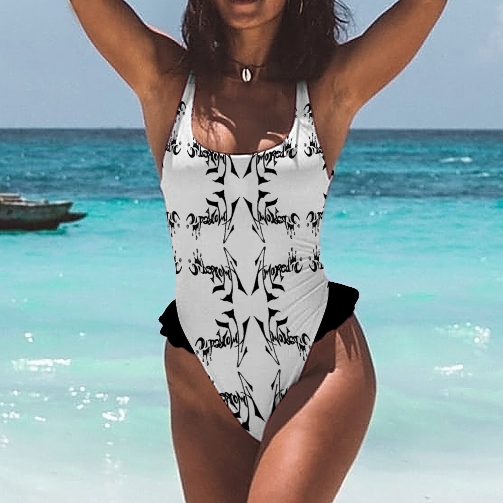 Hot Mama One-piece Swimsuit w/ Ruffles