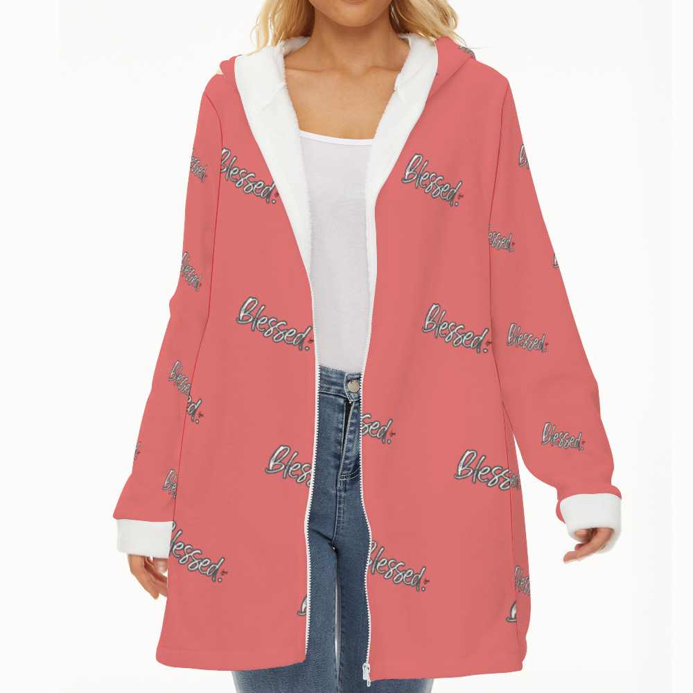 Amoredic Plush  hoodie jacket [250g Flannel] Jacket