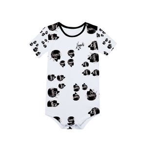 Amoredic FroBaby print onesie