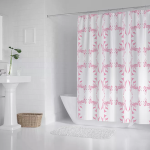 Amoredic Pretty Pink Shower Curtain 71" x 69"