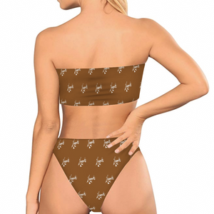 Amoredic Nude Padding 2-piece Swimsuit