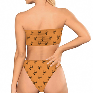 Amoredic  Padded Nude 2-piece Swimsuit