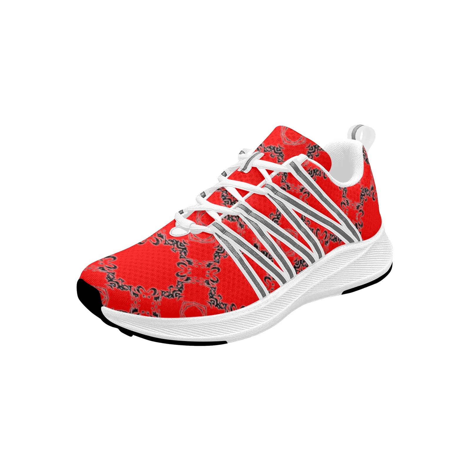 Amoredic Men's Regal Print Sneakers