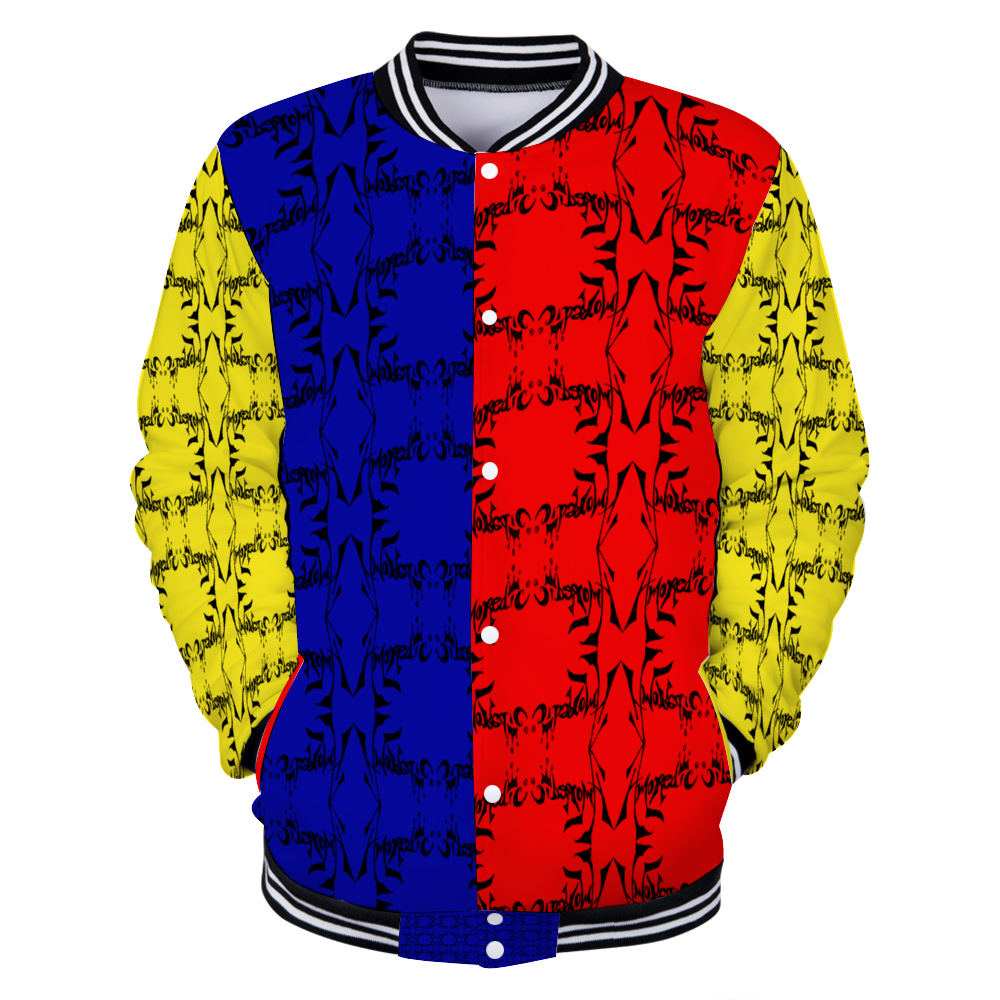 Amoredic Maestro Colorz Thin Japanese Terry Kids Baseball Jacket