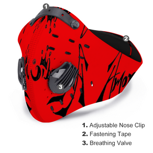 Red Rum Outdoor Protective Mask