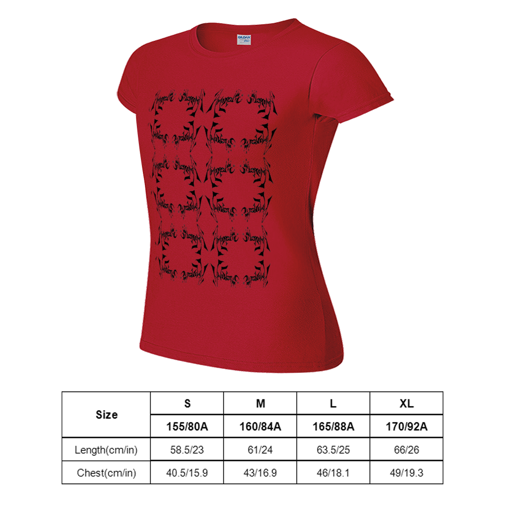 Amoredic Scarlet Letter Tee