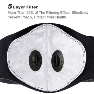 Black Wealth Outdoor Protective Mask