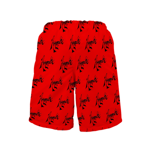 Men's Amoredic Scarlet Swim Trunks