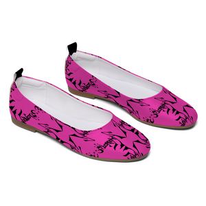 Amoredic Poppin Pink Ballerina Flat