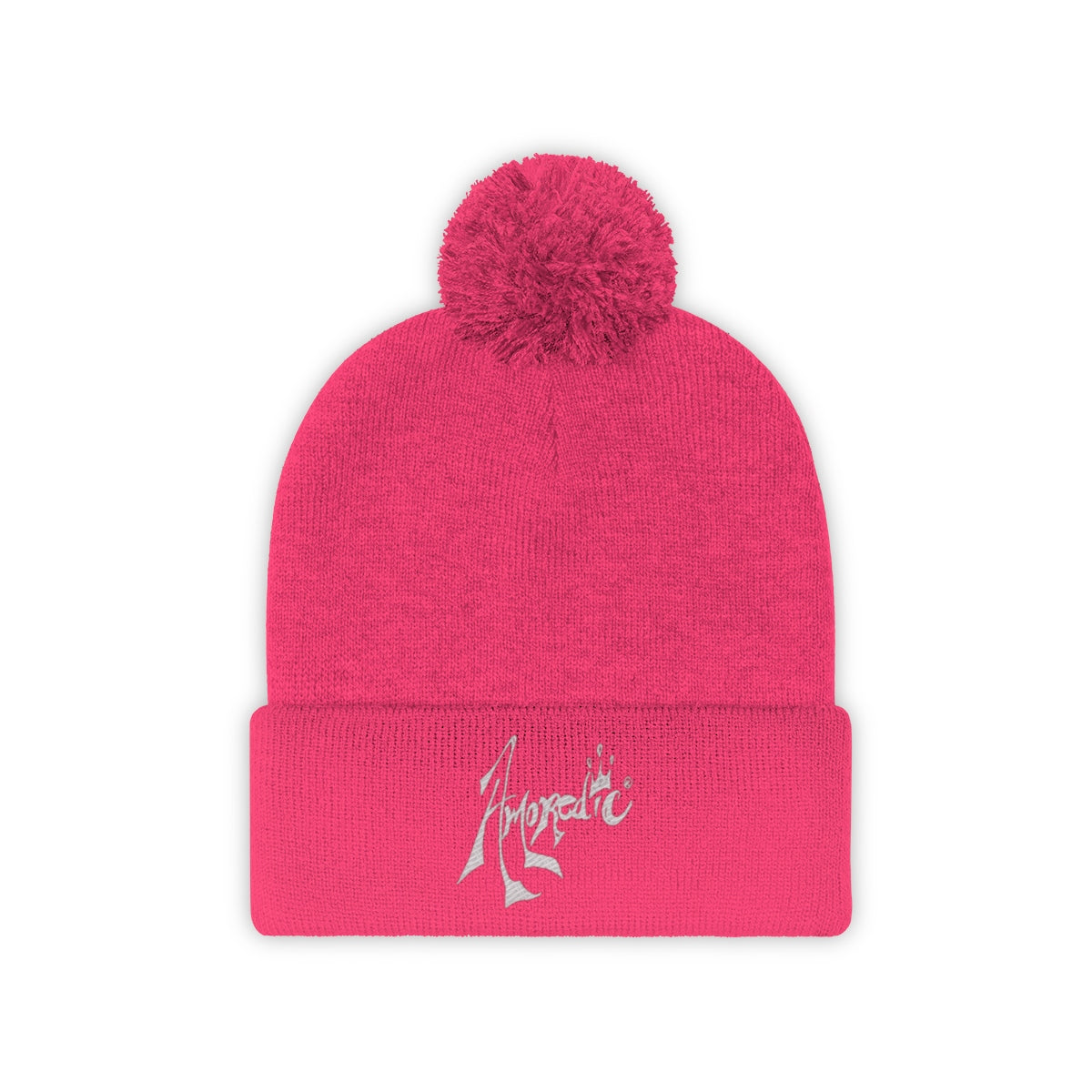 AMOREDIC Pom Pom Beanie