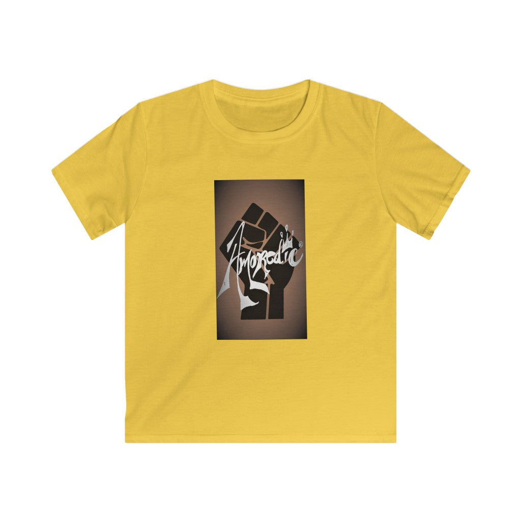 Amoredic Fist Kids Softstyle Tee