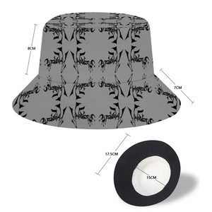 Sunny Blocking Bucket Hat (Grey)