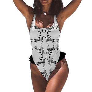 Hot Mama One-piece Swimsuit w/ Ruffles