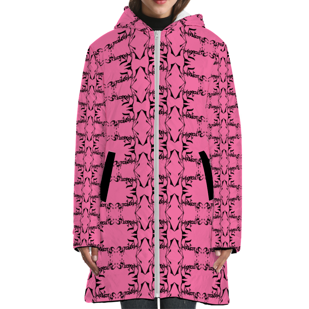 Pink Poppin BubbleGum XLong Coat