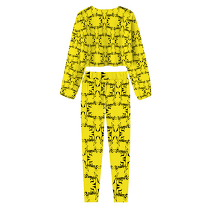 Amoredic Yellow Trousers Set