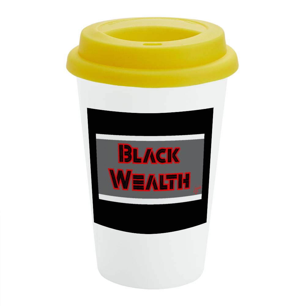 Amoredic  Black Wealth Coffee Mug