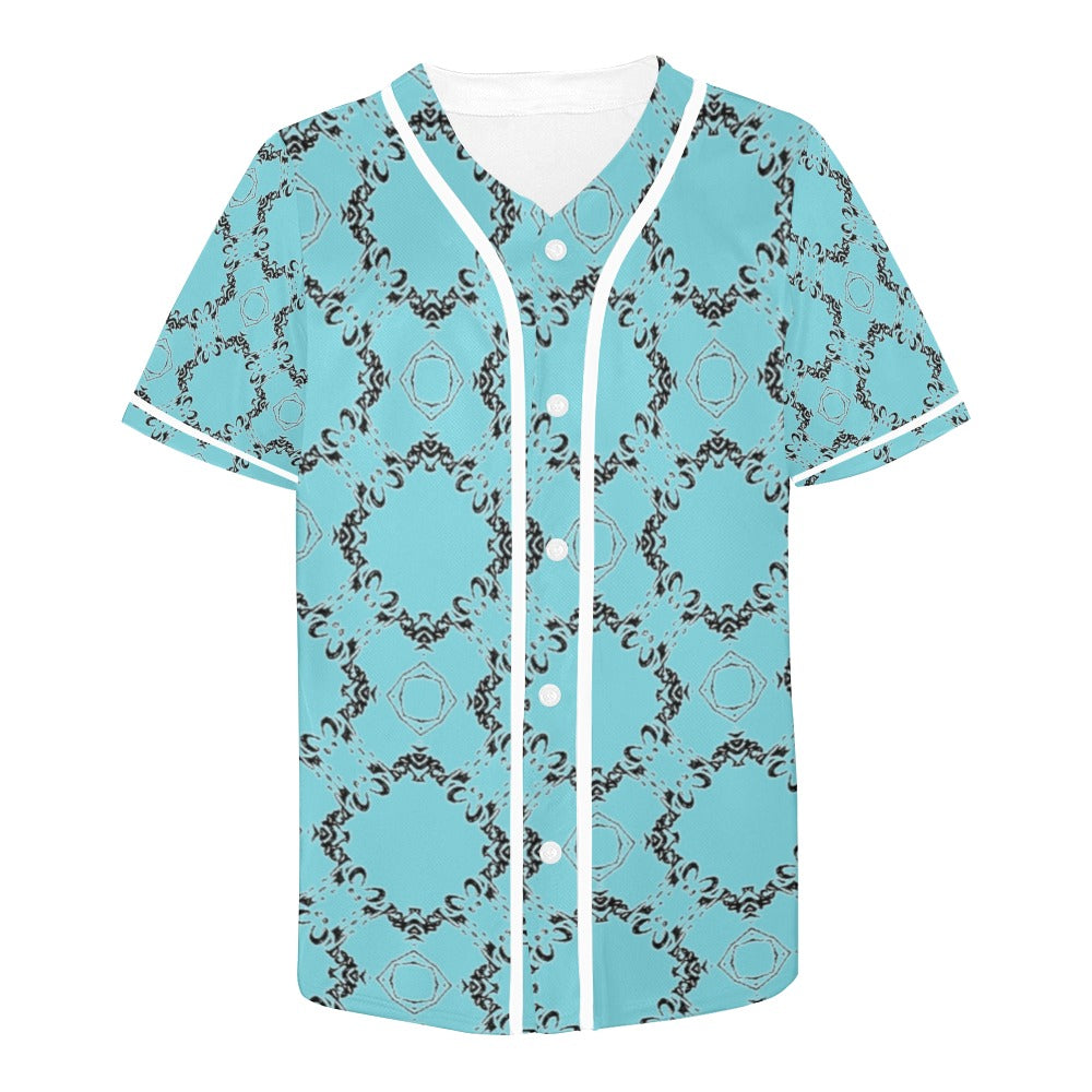 amoredic blue jersey All Over Print Baseball Jersey Shirt