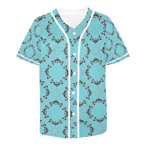 amoredic blue jersey All Over Print Baseball Jersey Shirt