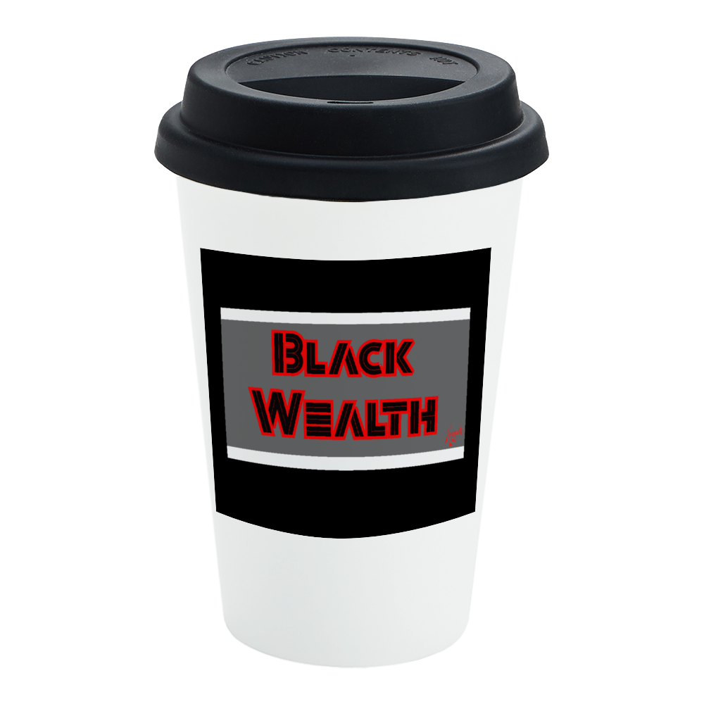 Amoredic  Black Wealth Coffee Mug