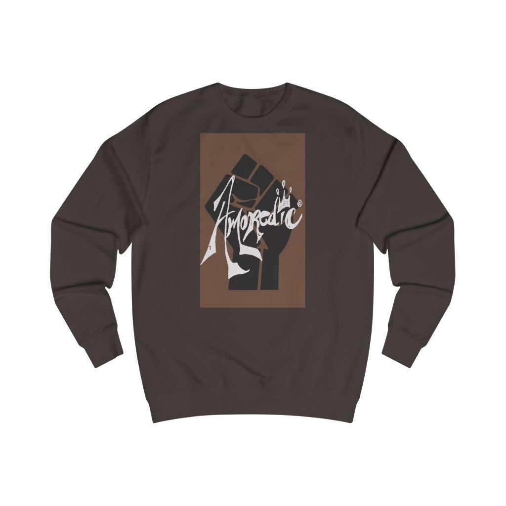 AMOREDIC Black Fist Sweat shirt