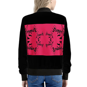 Amoredic Crimson Bomber Jacket