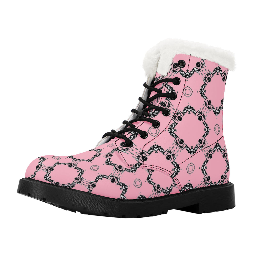 Amoredic Regal Print Pinky Boots