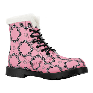 Amoredic Regal Print Pinky Boots