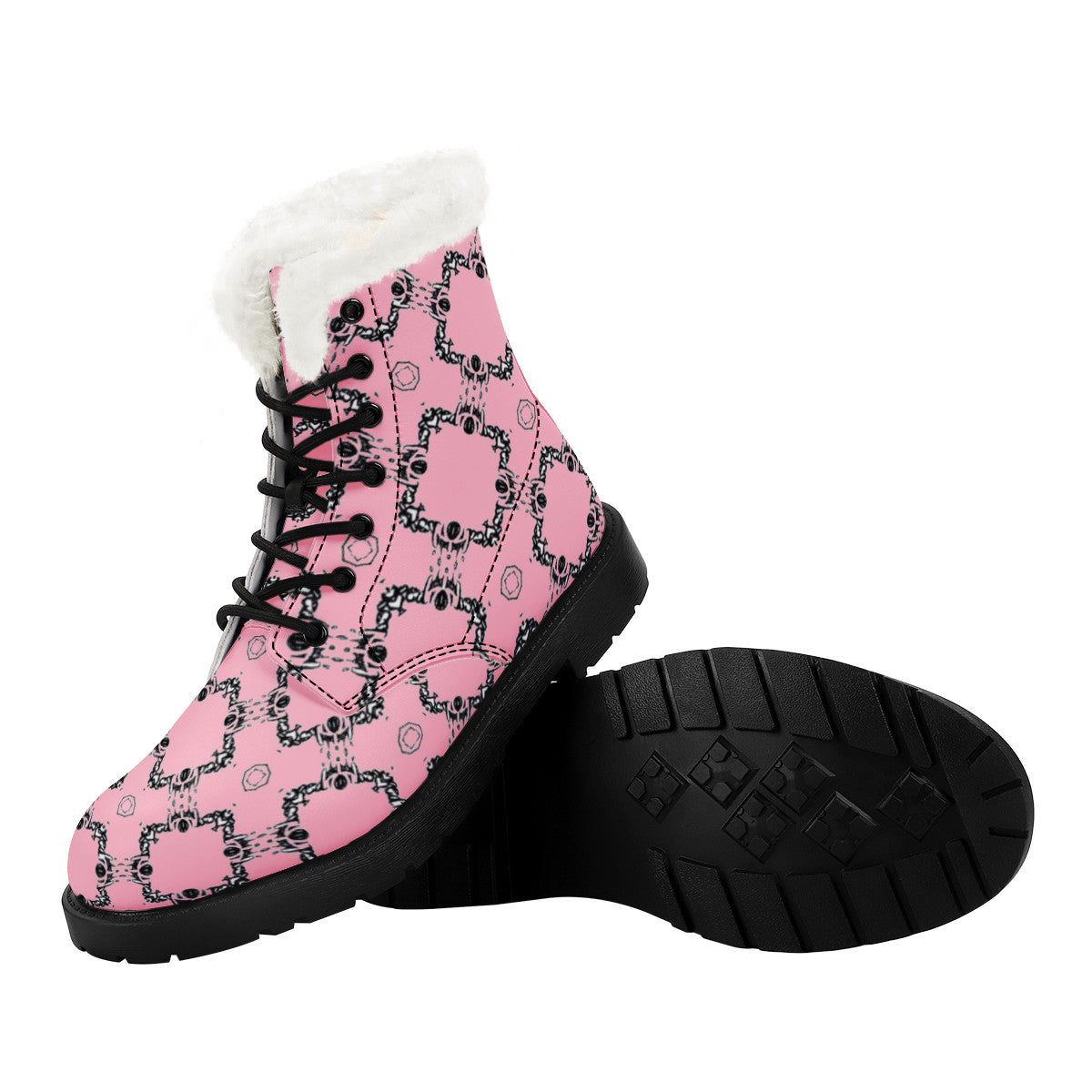 Amoredic Regal Print Pinky Boots