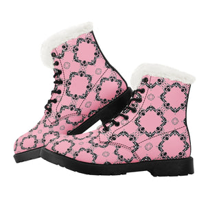 Amoredic Regal Print Pinky Boots