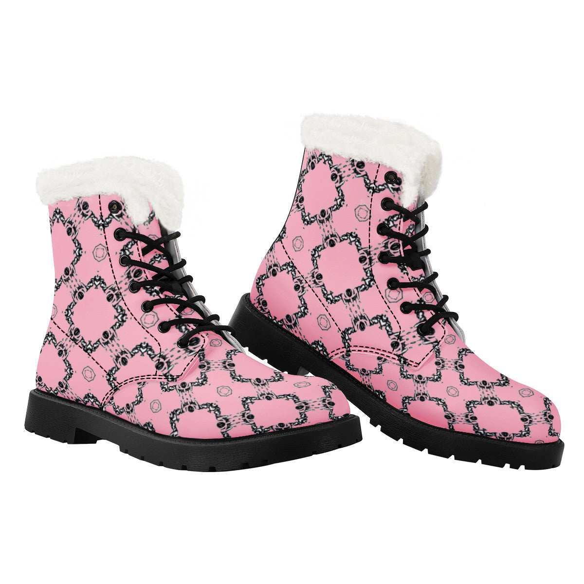 Amoredic Regal Print Pinky Boots