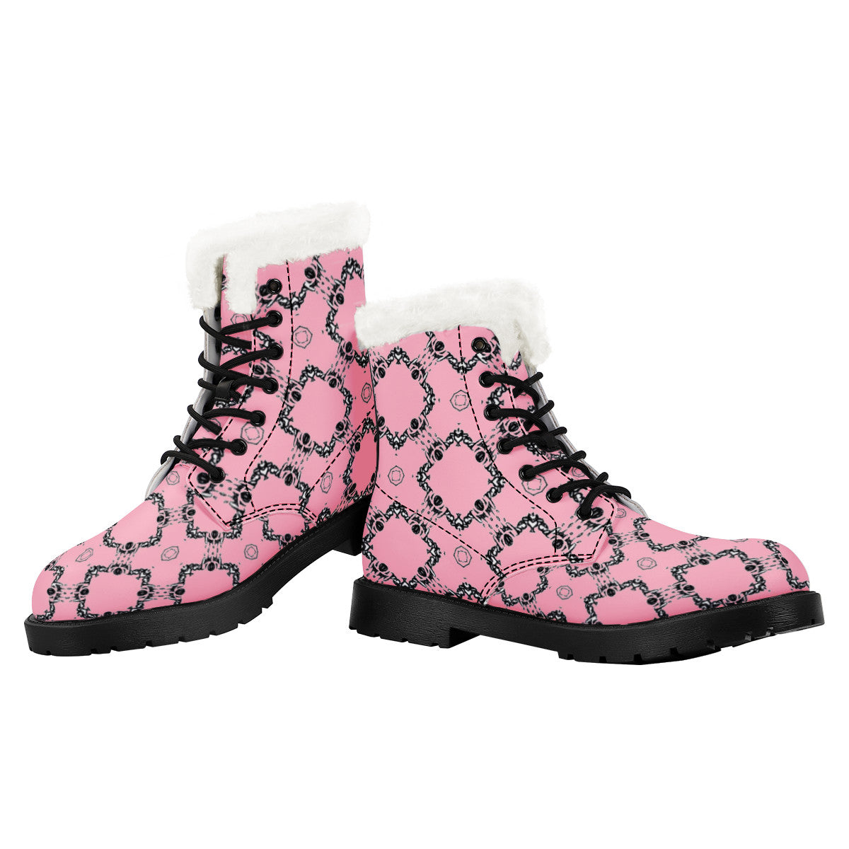 Amoredic Regal Print Pinky Boots