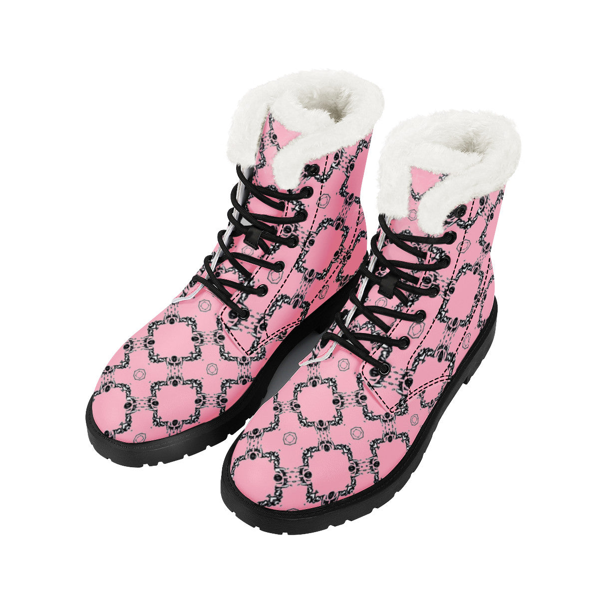 Amoredic Regal Print Pinky Boots