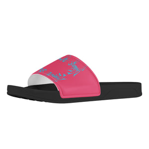 Amoredic Cotton Candy Slides (sandals) Black Slide Sandals Shoes