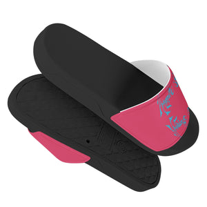 Amoredic Cotton Candy Slides (sandals) Black Slide Sandals Shoes