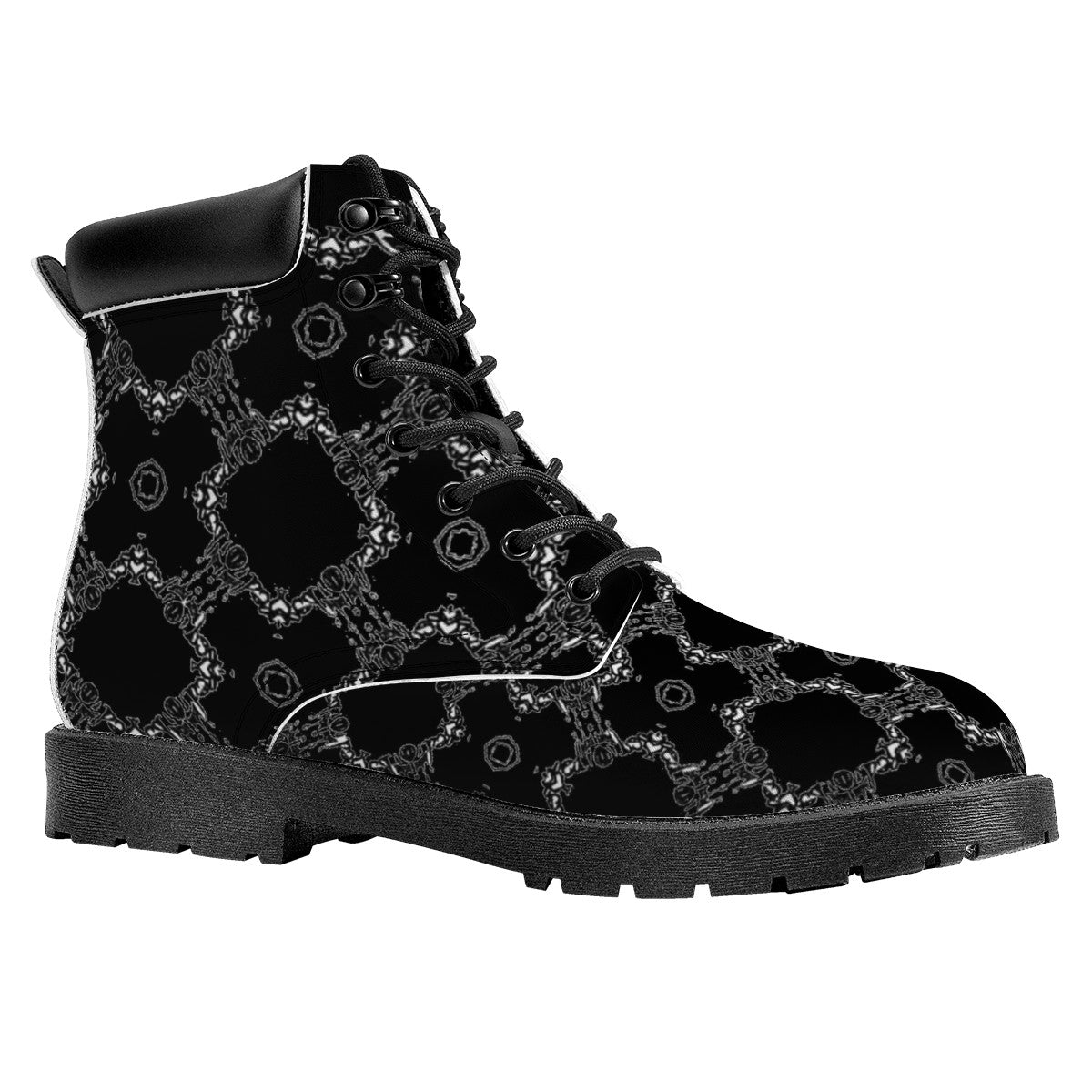 Amoredic Signature Print Dapper Boots