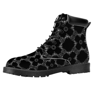 Amoredic Signature Print Dapper Boots