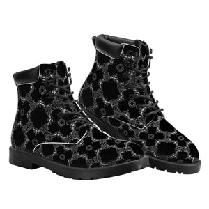 Amoredic Signature Print Dapper Boots