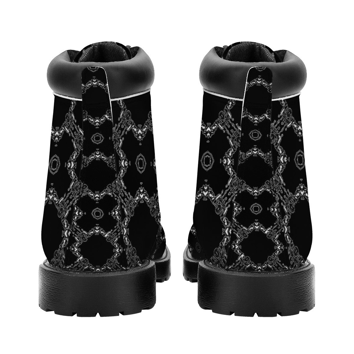 Amoredic Signature Print Dapper Boots